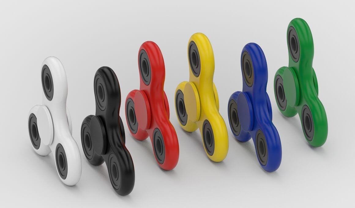 Fidget spinner best sale popularity