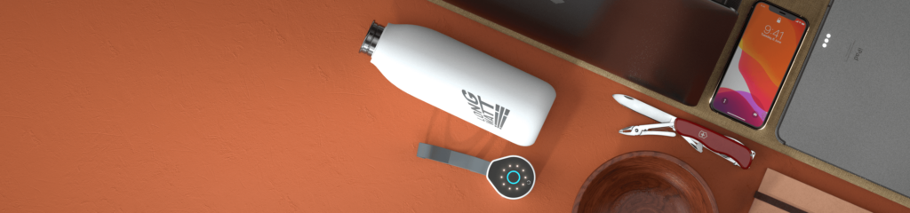 FRESH: the digital and self-sanitizing water bottle