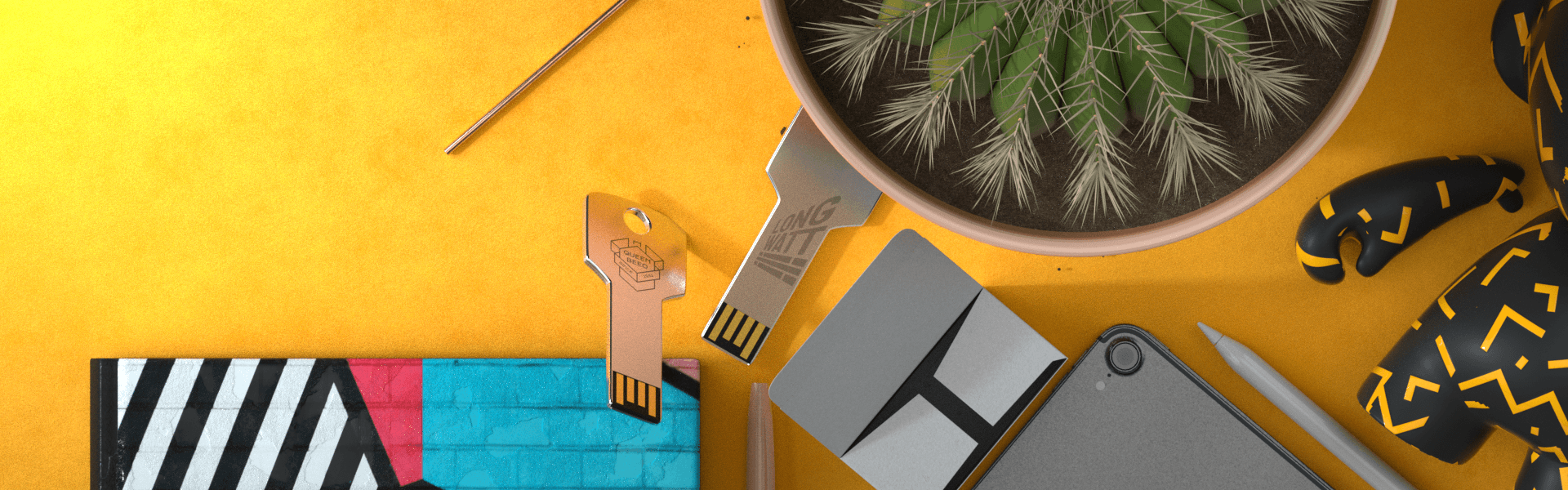 FlashKey Square: USB Flash Drives | Maikii