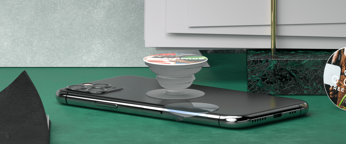 Porta Telefono Nokia 3310 PopSockets PopGrip - Supporto E Impugnatura Per Telefoni Cellulari E Tablet Con Un Top Intercambiabile - Stitch Pineapple Supporto PopSockets Supporto Smartphone Auto - Foto 6