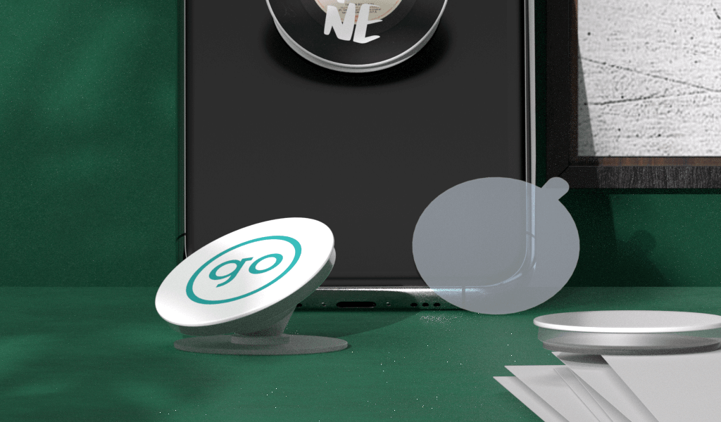 Fred And Friends Cat Call - Supporto Per Telefono A Forma Di Gatto In Silicone Nero